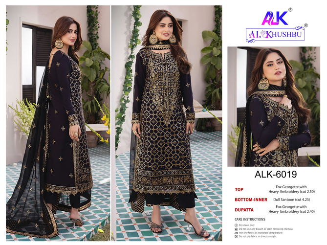 Afifa Vol 3 By Al Khushbu Georgette Pakistani Suits Wholesale In India